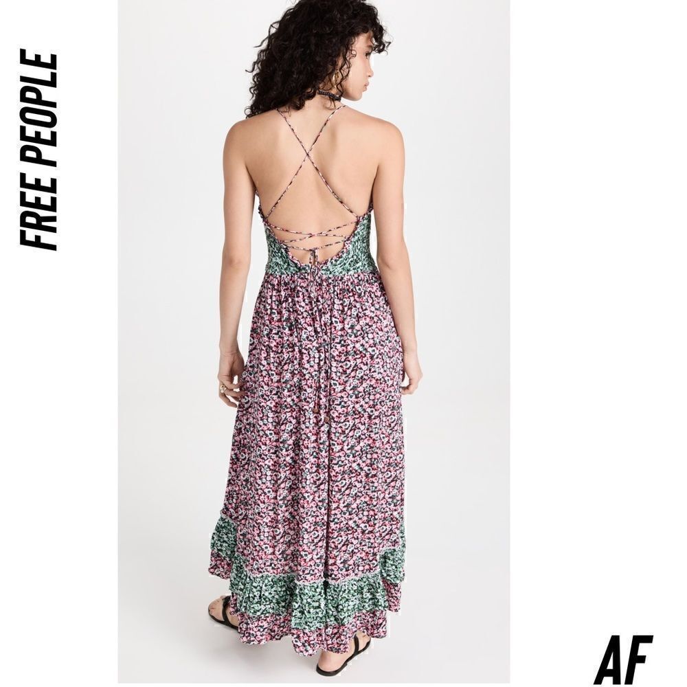 FREE PEOPLE ONE I LOVE MAXI DRESS NEW - Picture 7 of 10